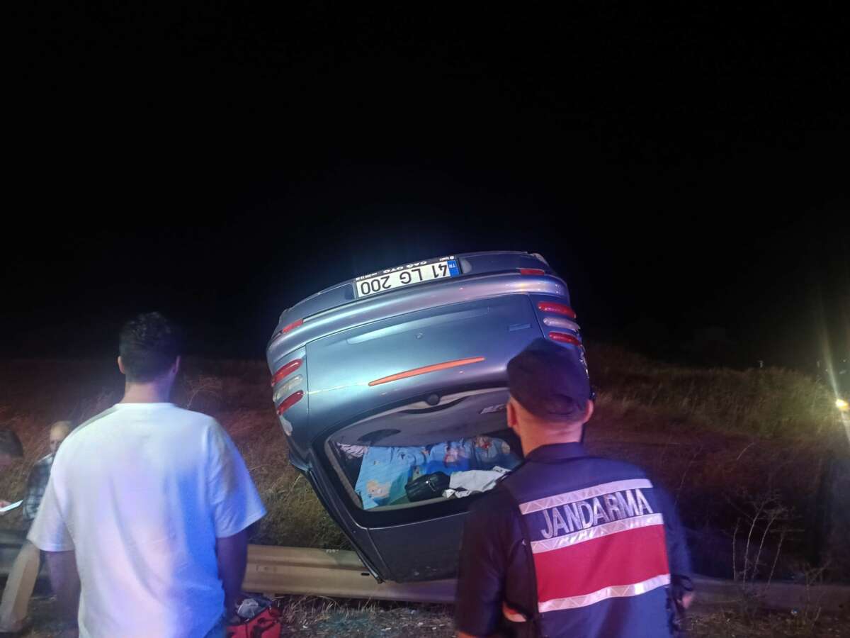 Balıkesir-Bursa kara yolunda trafik kazası: 2 yaralı