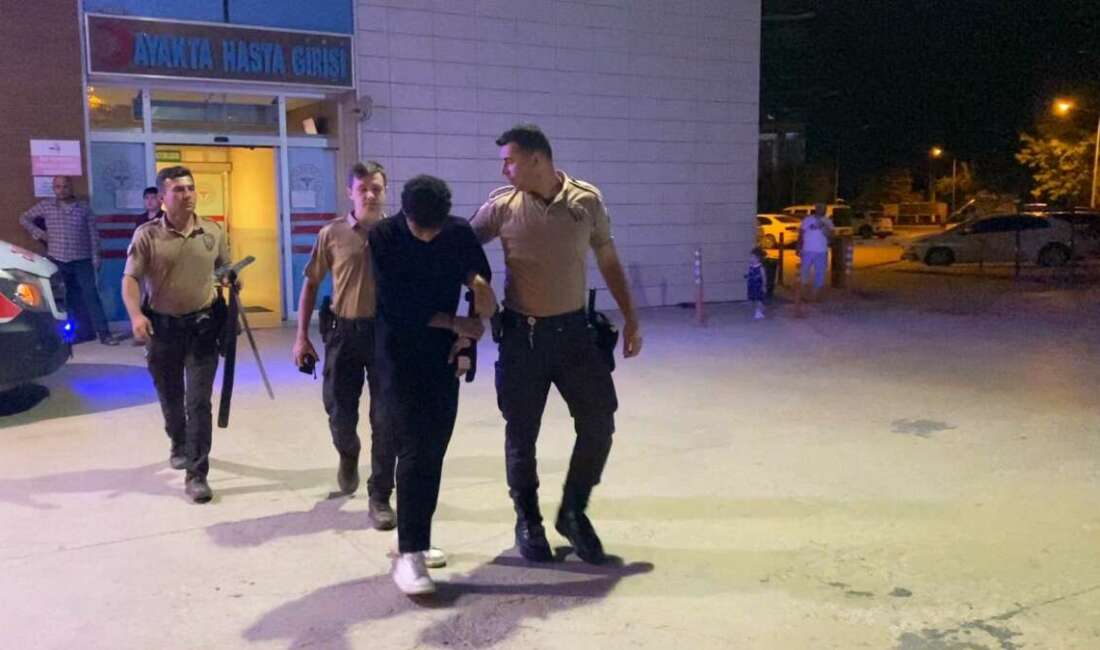 Belindeki kemerden 60 santimlik döner bıçağı çıktı Bursa'nın İnegöl ilçesinde 'gece