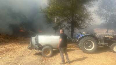 Bursa'nın İnegöl ilçesinde meydana gelen