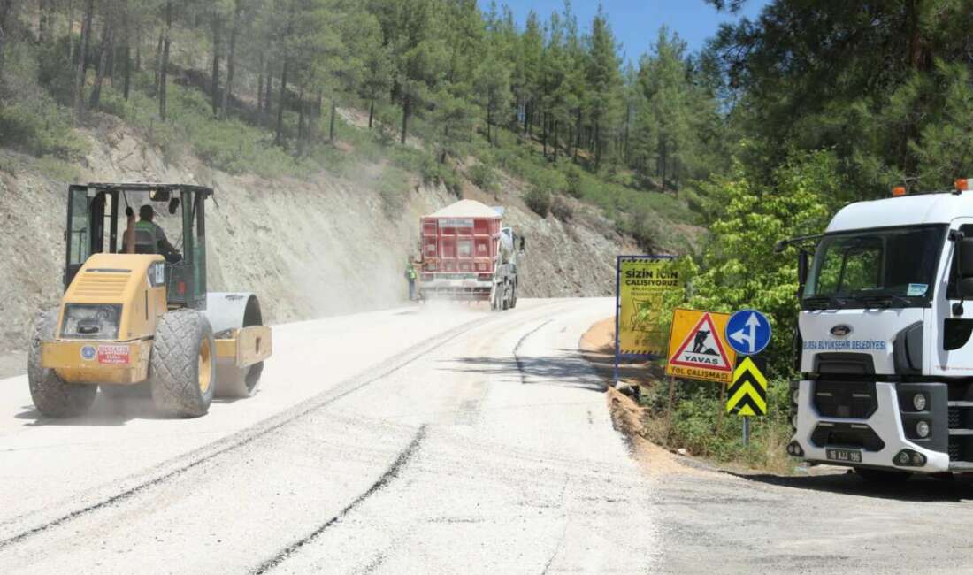 Bursa’da 35 yıl sonra ulaşıma nefes aldıran dokunuş Bursa Büyükşehir Belediyesi, dağ ilçelerinde