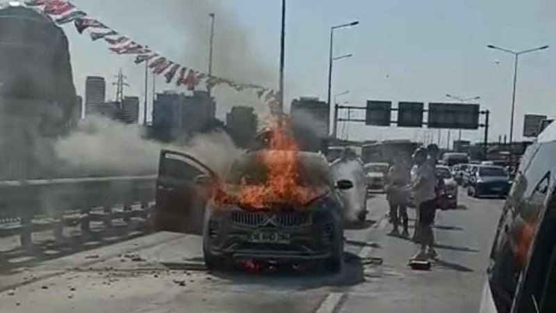 Bursa'nın Osmangazi ilçesinde seyir