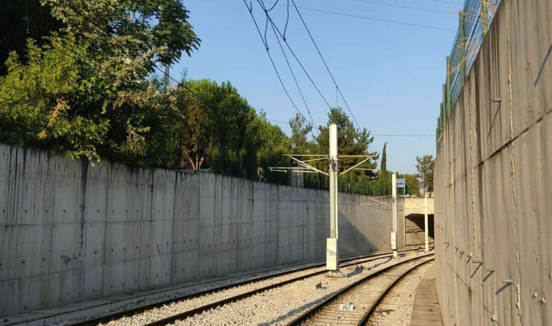 Bursa’da T2 Tramvay Hattı’nda