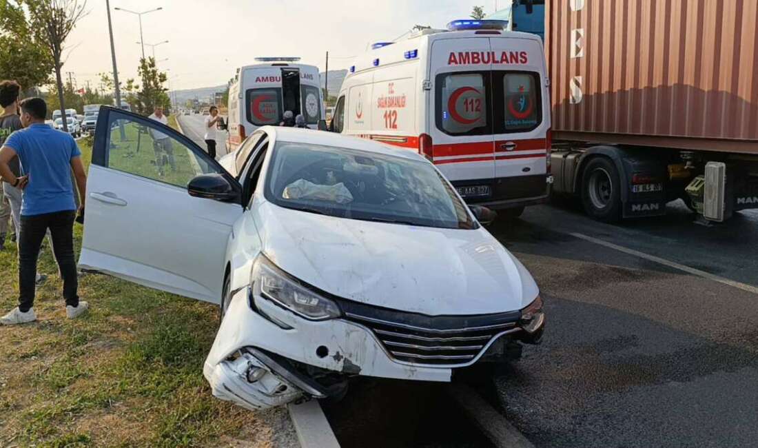Bursa'nın İnegöl ilçesinde cip