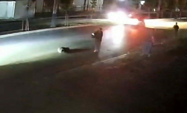 Bursa’nın Nilüfer ilçesinde gece