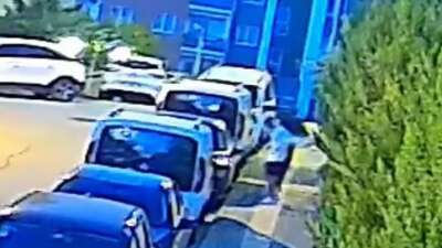 Bursa'nın Nilüfer ilçesinde akşam saatlerinde