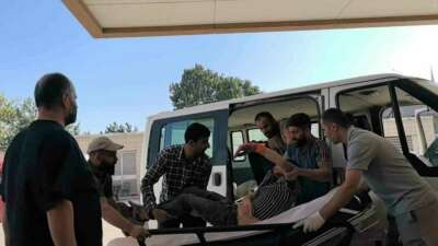 Bursa’da inşaatta korkutan kaza