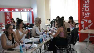 Bursa’da kadınlara istihdam eğitimi