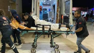 Bursa'nın İnegöl ilçesinde kavgayı ayırmaya