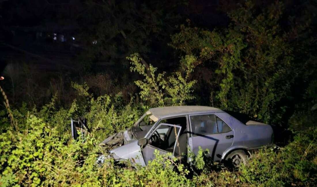 Bursa’da kontrolden çıkan otomobil şarampole uçtu: 2 yaralı Bursa'nın İnegöl ilçesinde kontrolden