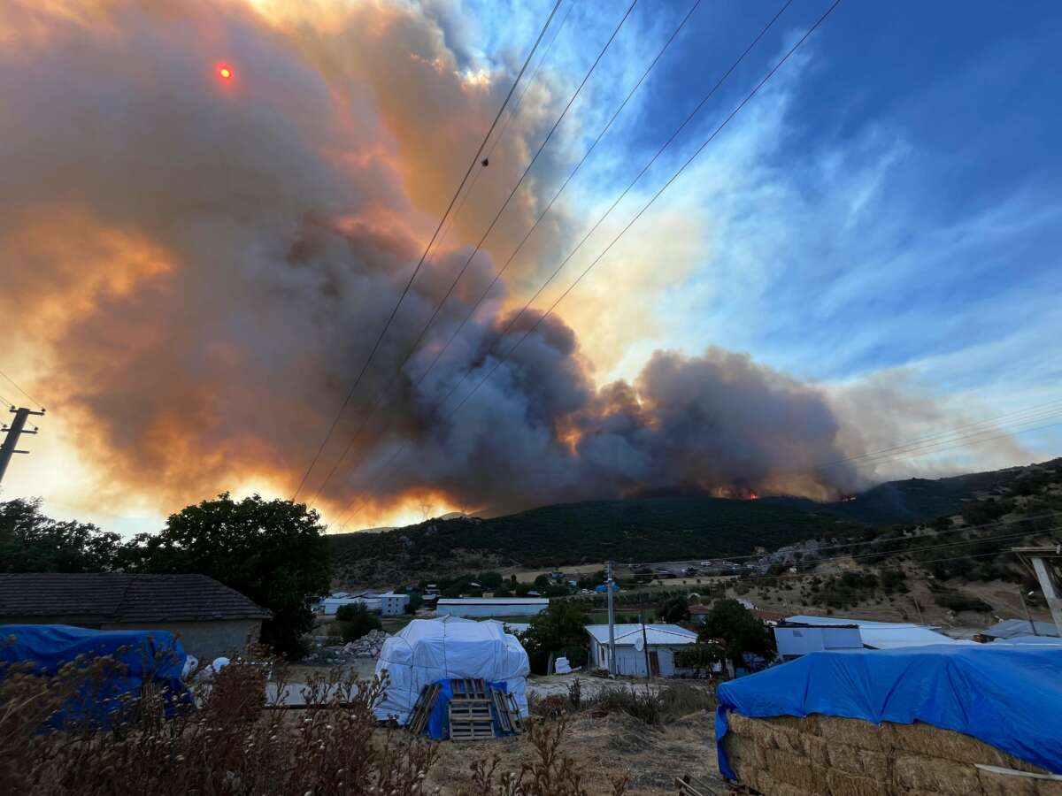  Bursa’daki orman yangını kontrol altına alındı
