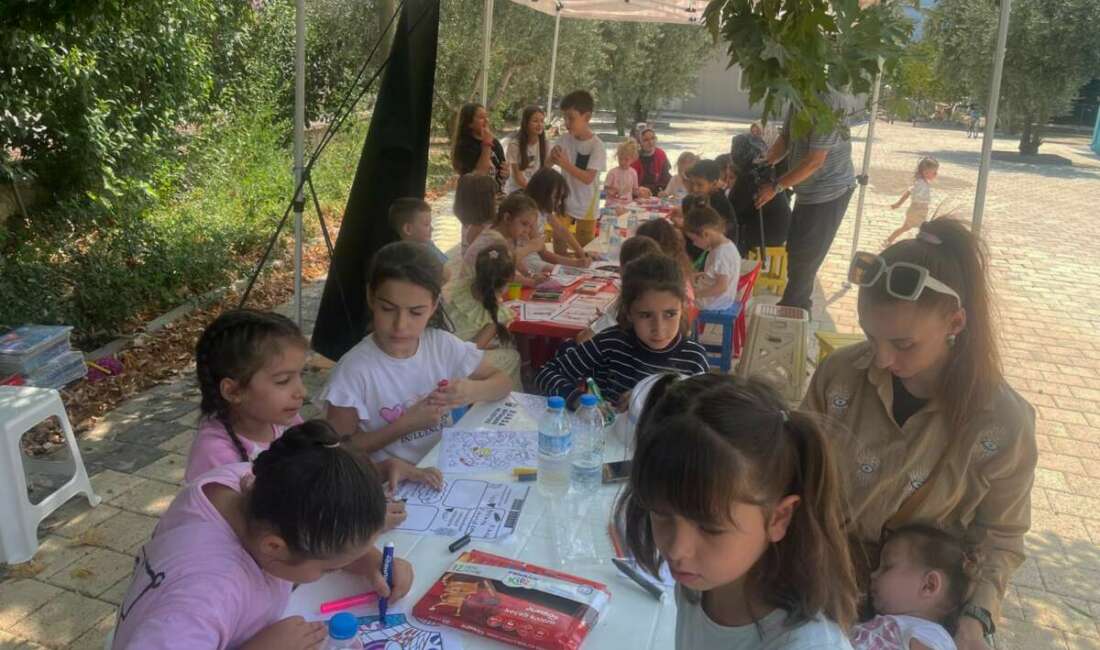 Bursalı çocuklar “gri” rengi sevmedi Bursa'nın Gürsu ilçesinde orman