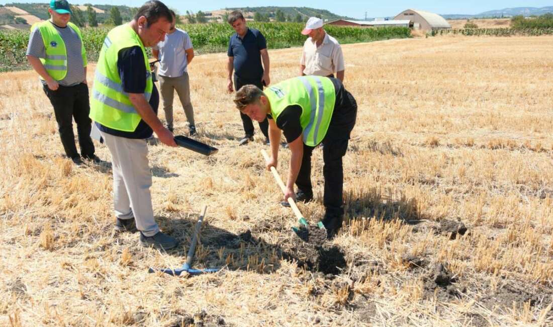 Bursa’nın ‘Özel Tarım Ekibi’ toprak analizi için yol çıktı Bursa Büyükşehir Belediyesince oluşturulan "Özel