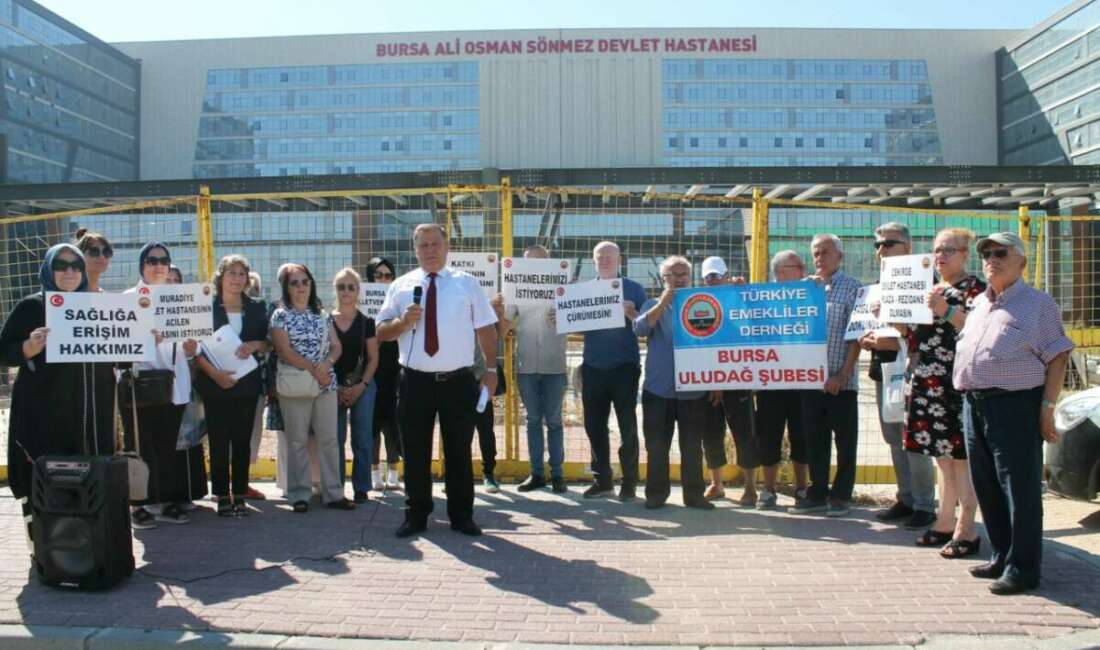 Bursa’nın bitmeyen hastaneleri için çağrı TÜED Uludağ Şube Başkanı