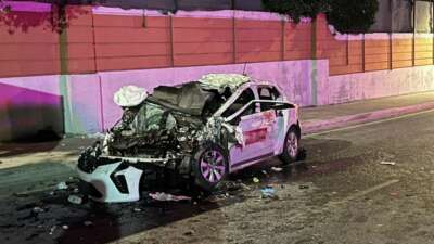 İstanbul Büyükçekmece’de seyir halinde giden