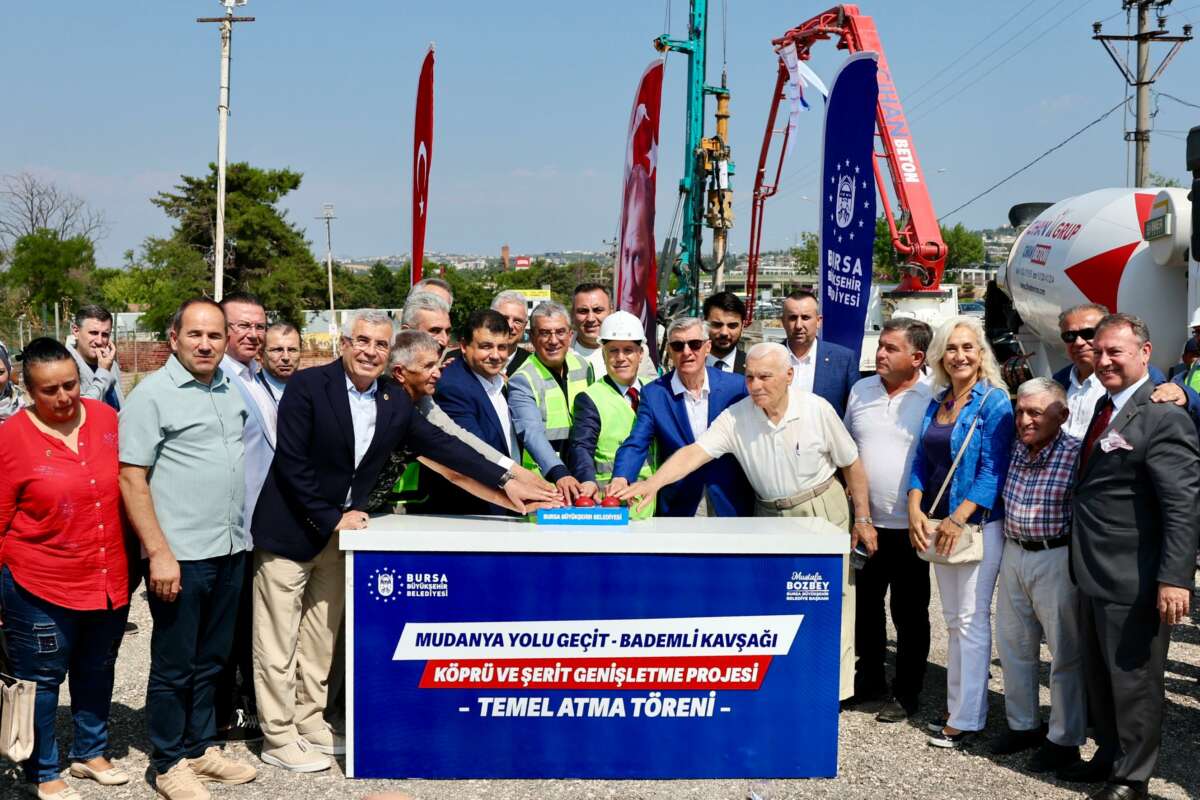 Büyükşehir’den Bursa-Mudanya trafiğini rahatlatacak yatırım