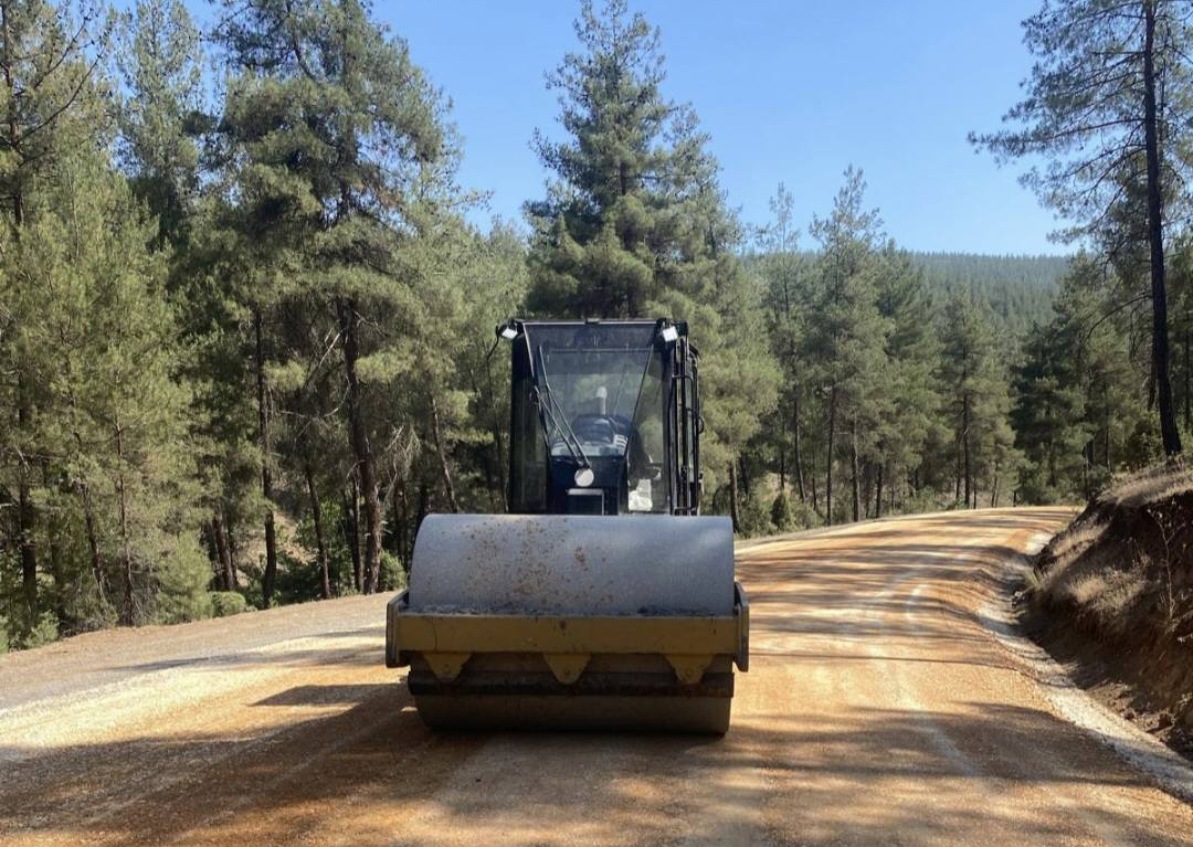 Dağ ilçelerinin yollarına Büyükşehir imzası