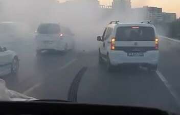 Düğün konvoyu, yine alışıldık görüntüler