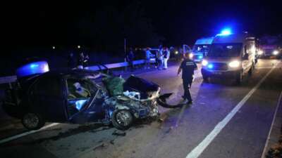 Edirne’de meydana gelen kazada hafif