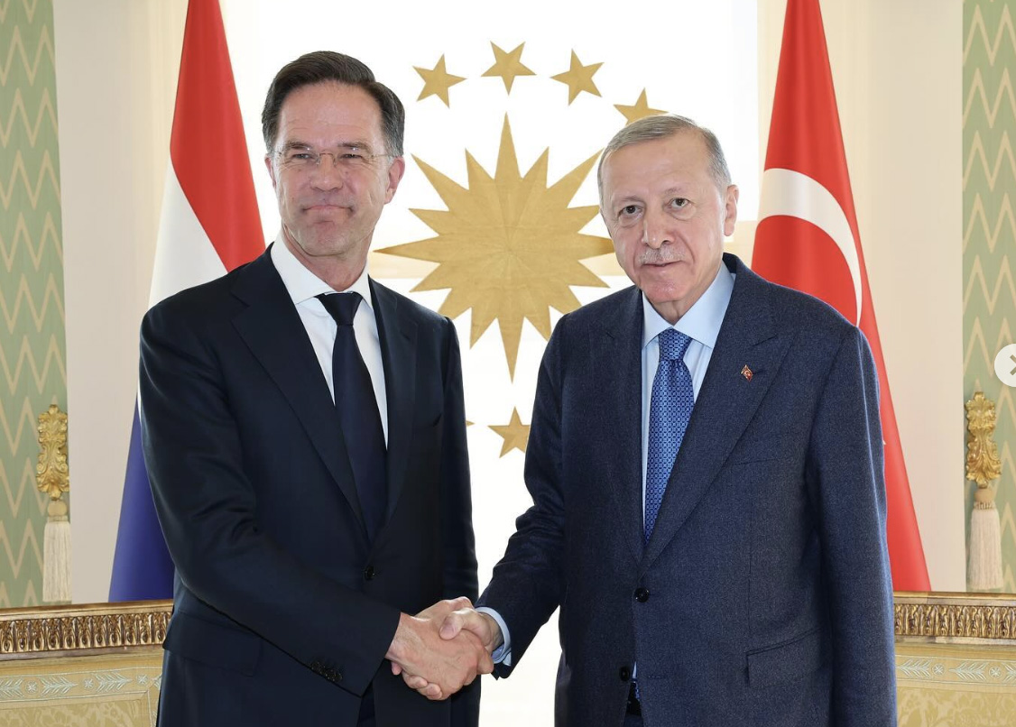 Cumhurbaşkanı Erdoğan, NATO Genel Sekreteri Rutte ile görüştü