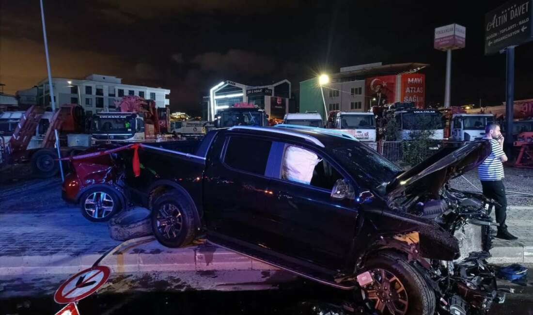 Bursa'da meydana gelen trafik