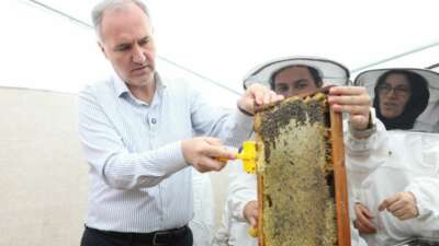 İnegöl’de üretilen bal, kalitesiyle fark yaratıyor
