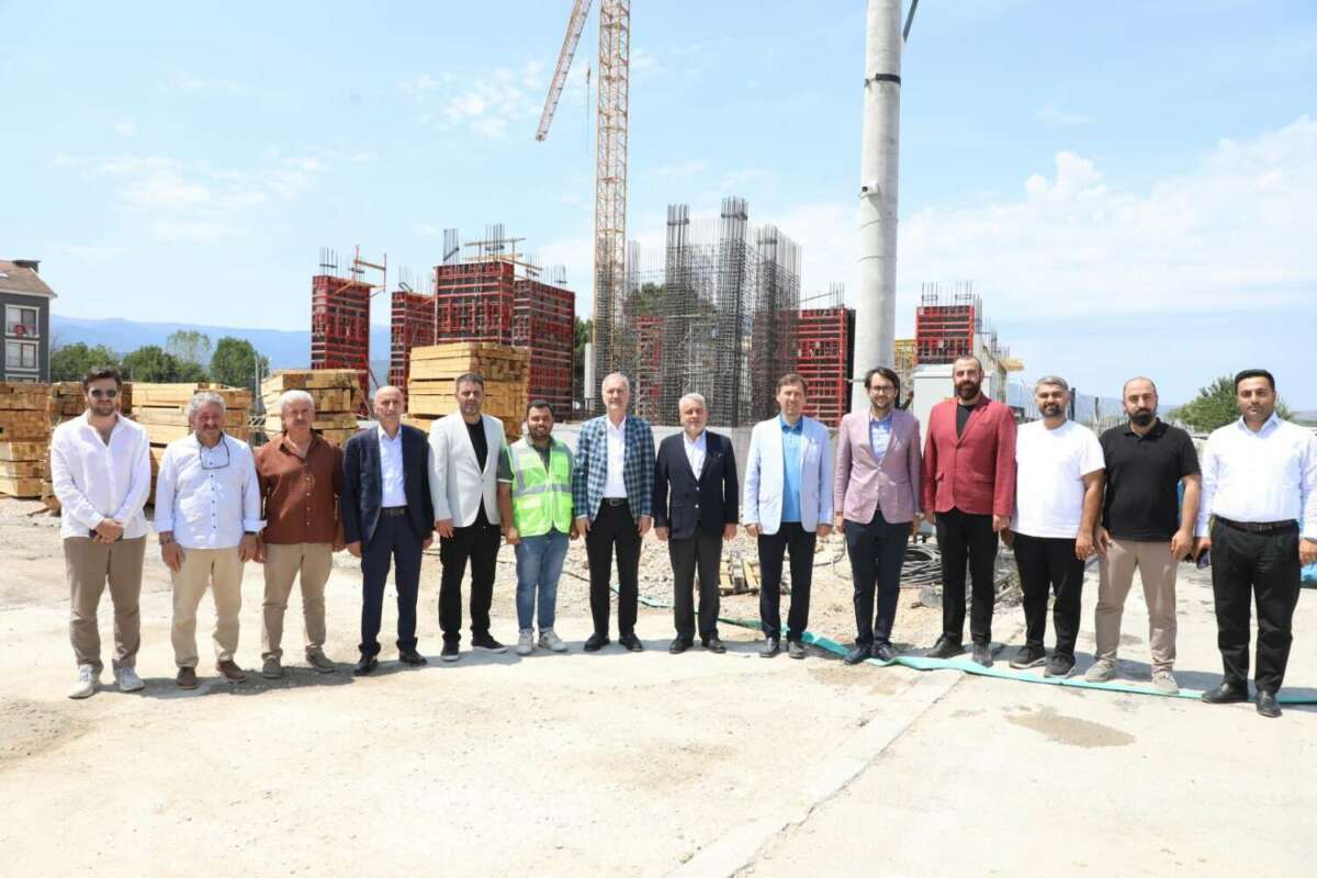 İnegöl’de KYK Erkek Öğrenci Yurdu yapımına başlandı