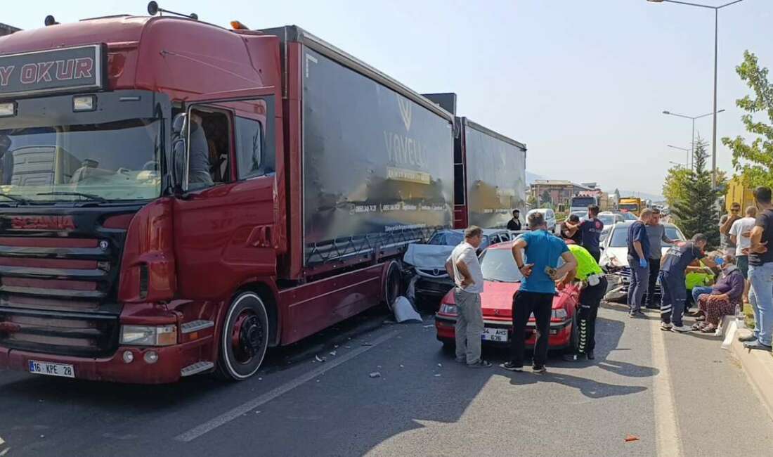 Bursa'nın İnegöl ilçesinde meydana