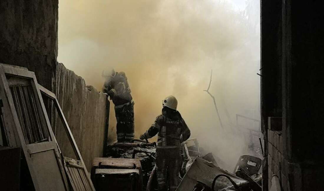 Bursa'nın İnegöl ilçesinde yıkımına