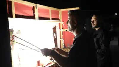 İnegöllü Çocuklar Karagöz’le buluştu