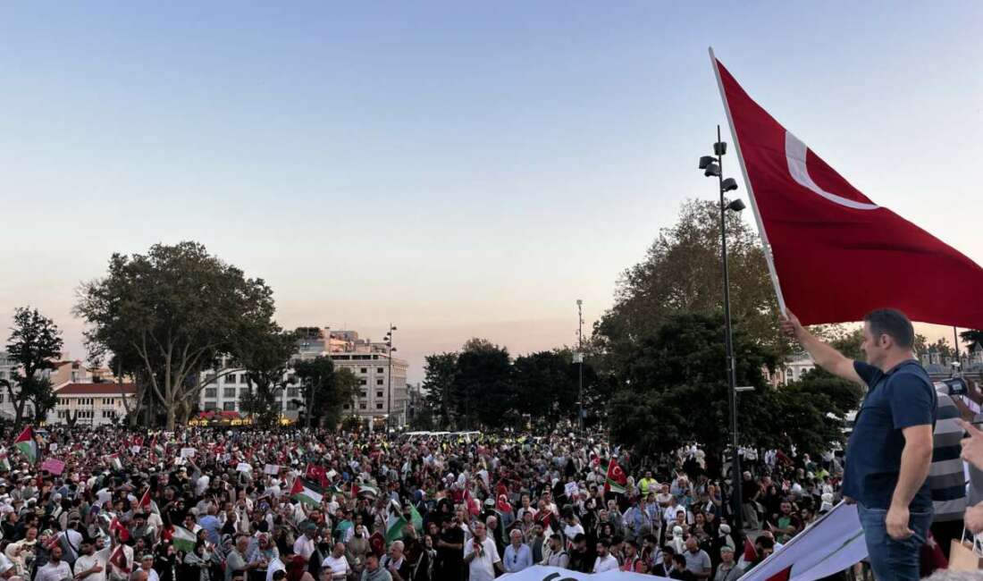 İstanbul'da "Gazze'ye Umut Işığı