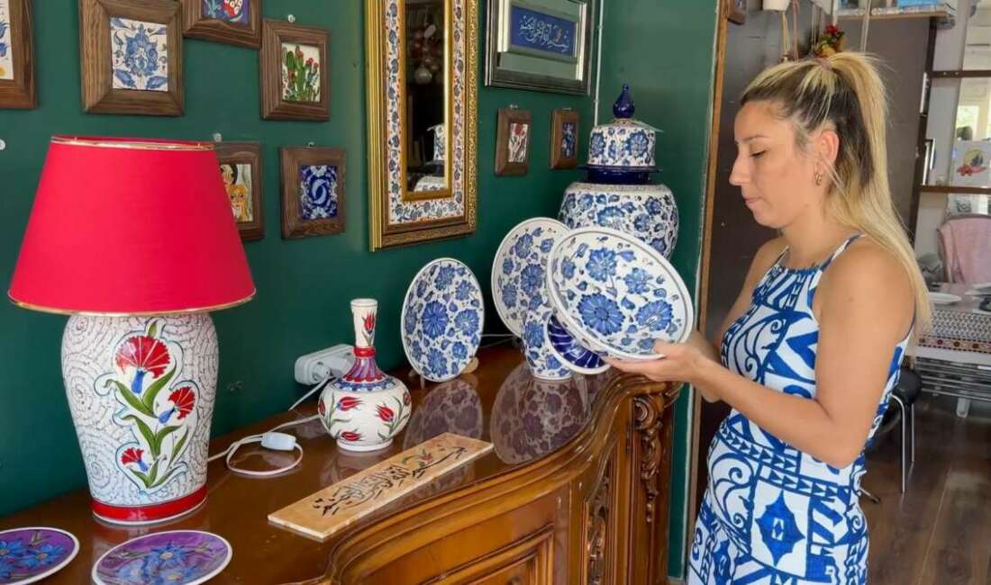 Bursa’nın İznik ilçesinde çini