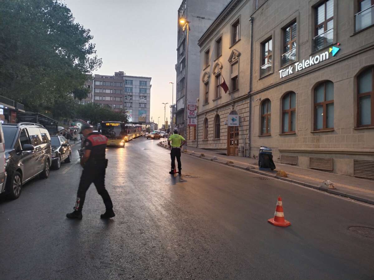 Kadıköy’de helikopter destekli huzur asayiş uygulaması