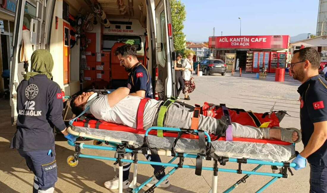 Mesai arkadaşını çekiçle darbetti Bursa'nın İnegöl ilçesinde bir