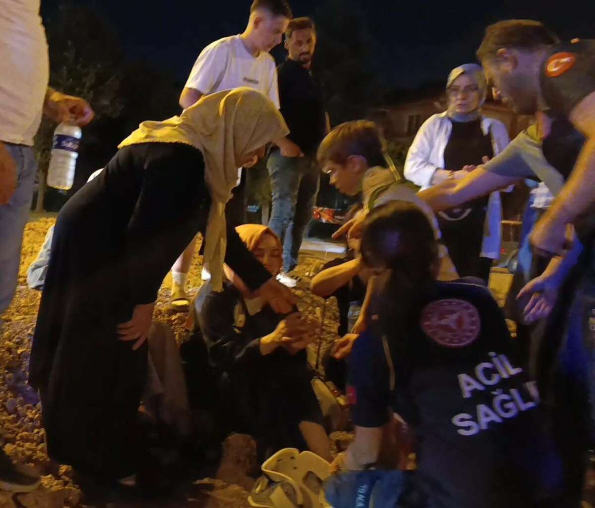 Motosiklet kazasında ağır yaralandı