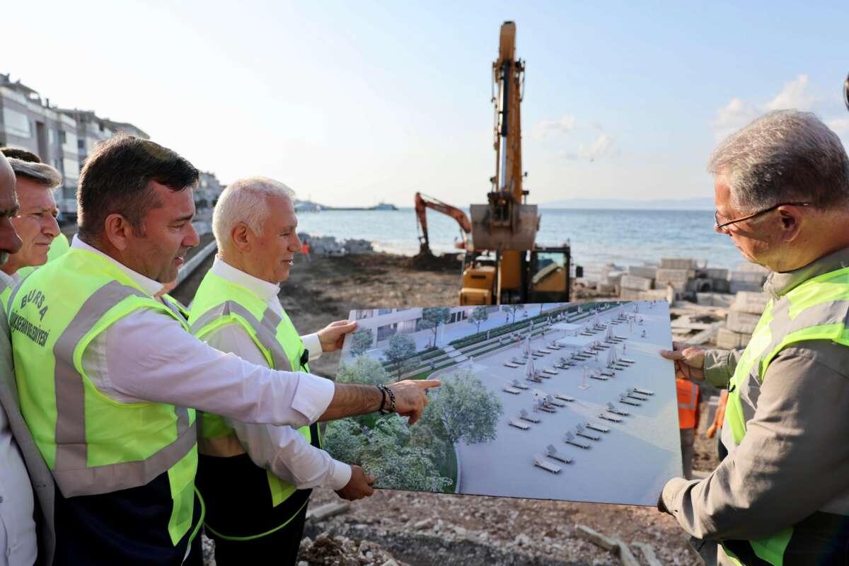 Mudanya’nın vitrini büyükşehirle yenileniyor