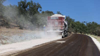 Mustafakemalpaşa’nın kırsal yolları konfor geliyor