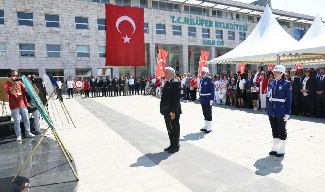 Nilüfer’de Zafer Bayramı’nın 103’üncü yılı kutlandı Nilüfer Belediyesi 30 Ağustos