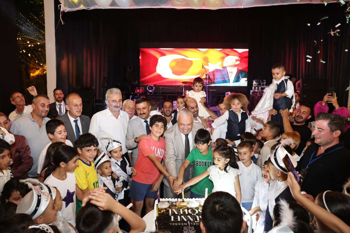 Nilüferli çocuklara sünnet şöleni