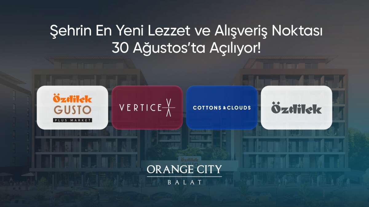 Orange City Balat’ta alışveriş ve gastronomi deneyimi yeniden tanımlanıyor