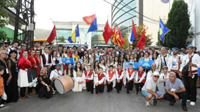 Osmangazi’de Uluslararası Balkan Festivali renkli görüntülerle start aldı