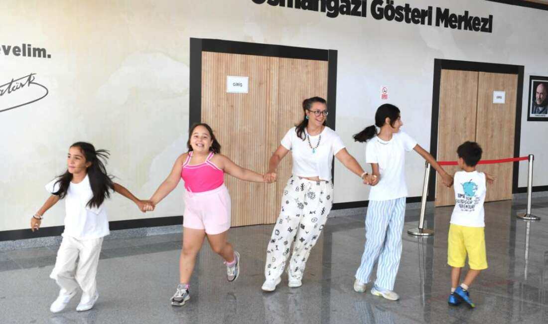 Osmangazi Belediyesi’nin yaz tatilinde