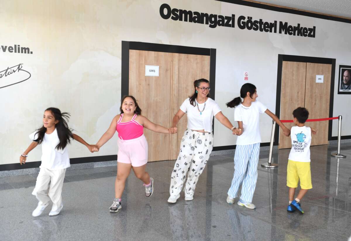 Osmangazi’de çocuklar eğlenerek öğreniyor