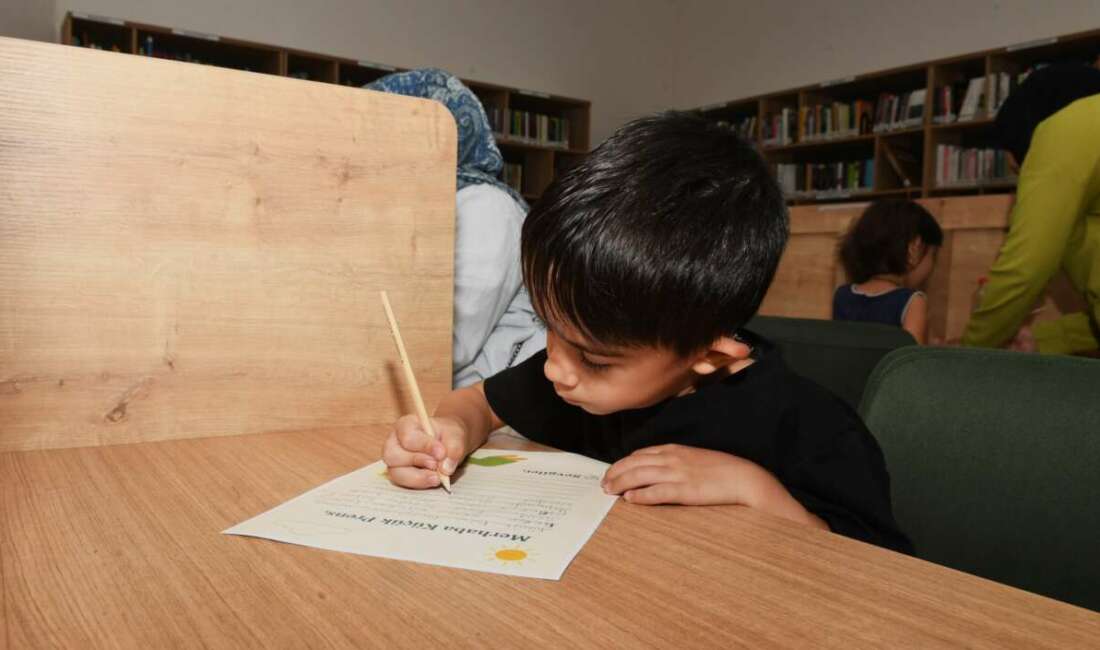 Osmangazi’de çocuklar mektup yazma alışkanlığı kazan Osmangazi Belediyesi, çocuklara okuma