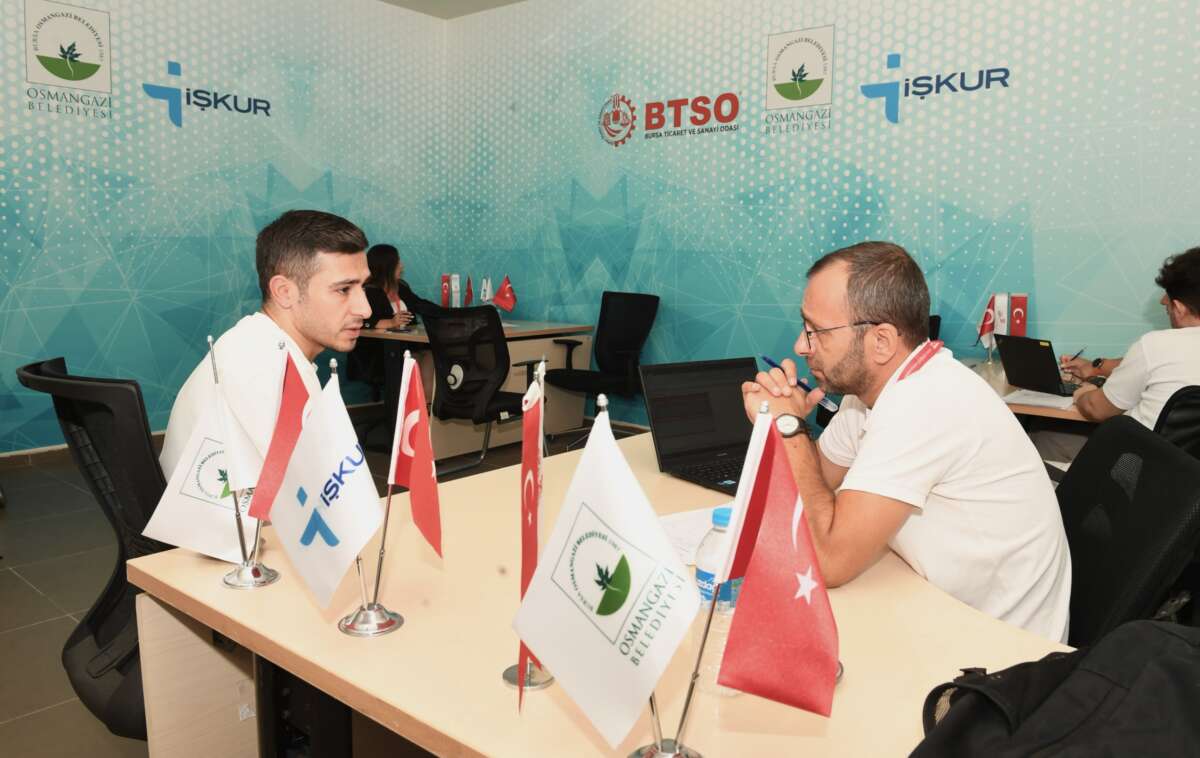 Osmangazi’de istihdam buluşması doldu taştı