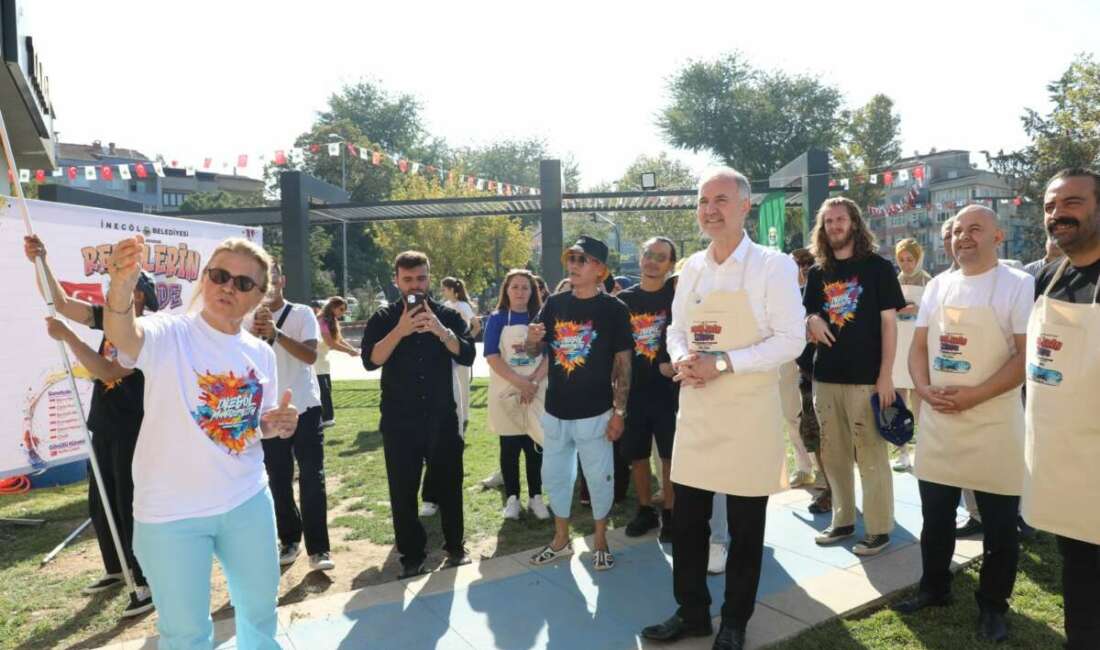 İnegöl Belediyesi’nin şehrin meydanları