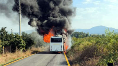 Sakarya’nın Karapürçek ilçesinde seyir halindeki