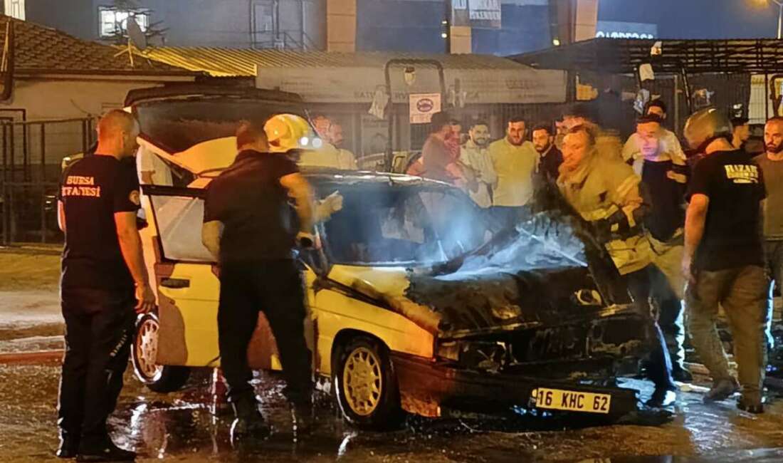 Bursa'nın İnegöl ilçesinde seyir