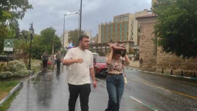 Tekirdağ’da beklenen yağmur geldi