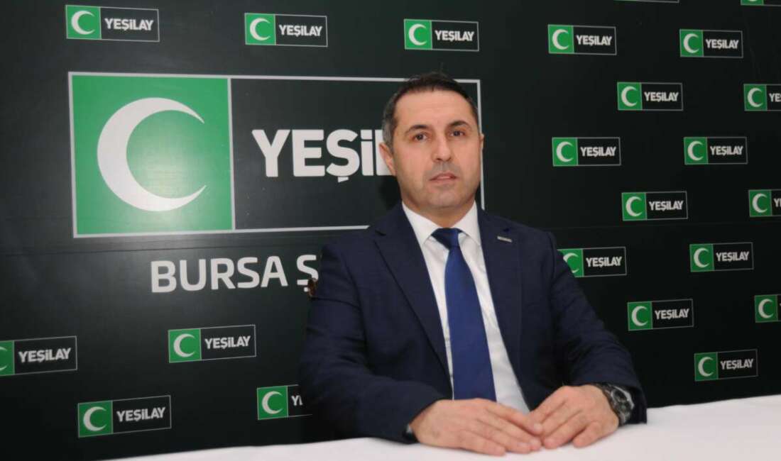 Yeşilay Bursa Şube Başkanı Suat Arvas,
