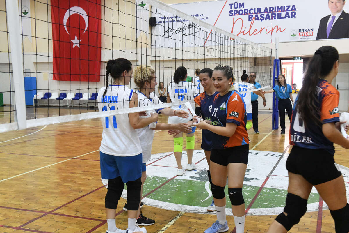 Osmangazi ve Varna’dan voleybol dostluğu
